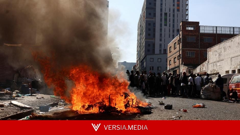 South Africa on edge with anti-migrant protests underway
